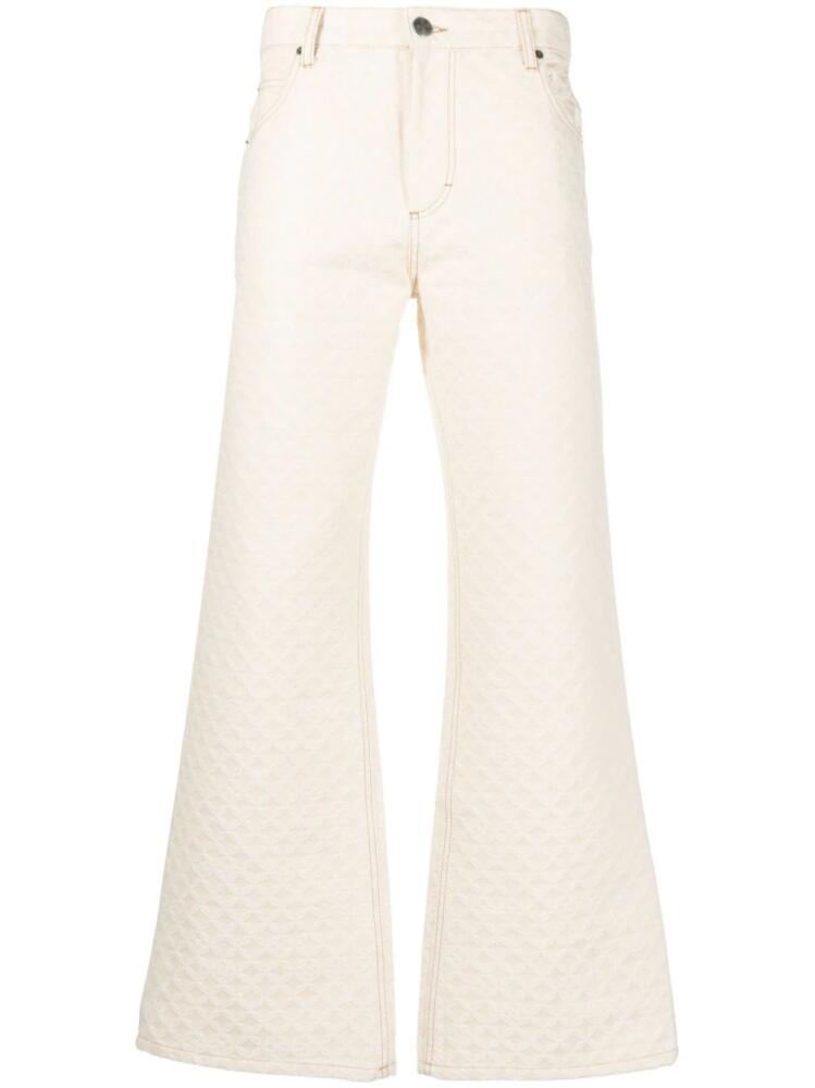 Charles Jeffrey Loverboy straight-leg cut jeans - Neutrals Cover