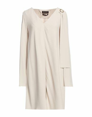 Trussardi Woman Mini dress Off white Acetate, Viscose Cover