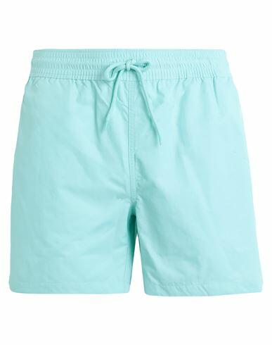 Colorful Standard Classic Swim Shorts Man Swim trunks Turquoise Recycled polyamide, Polyamide Cover