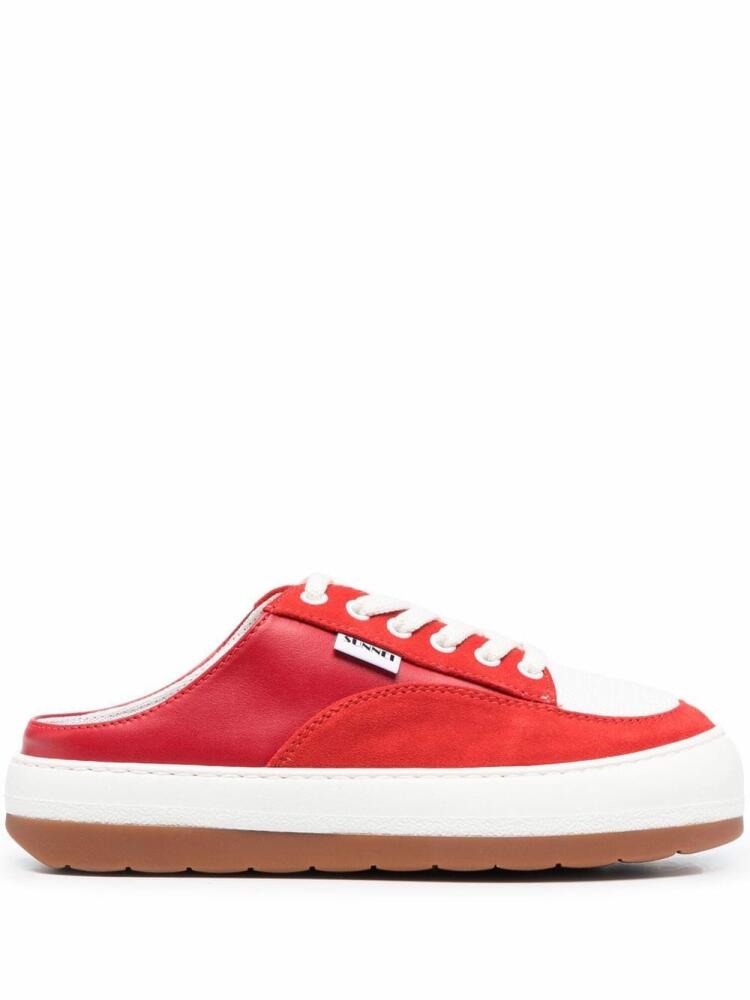 Sunnei Dreamy slip-on sneakers - Red Cover