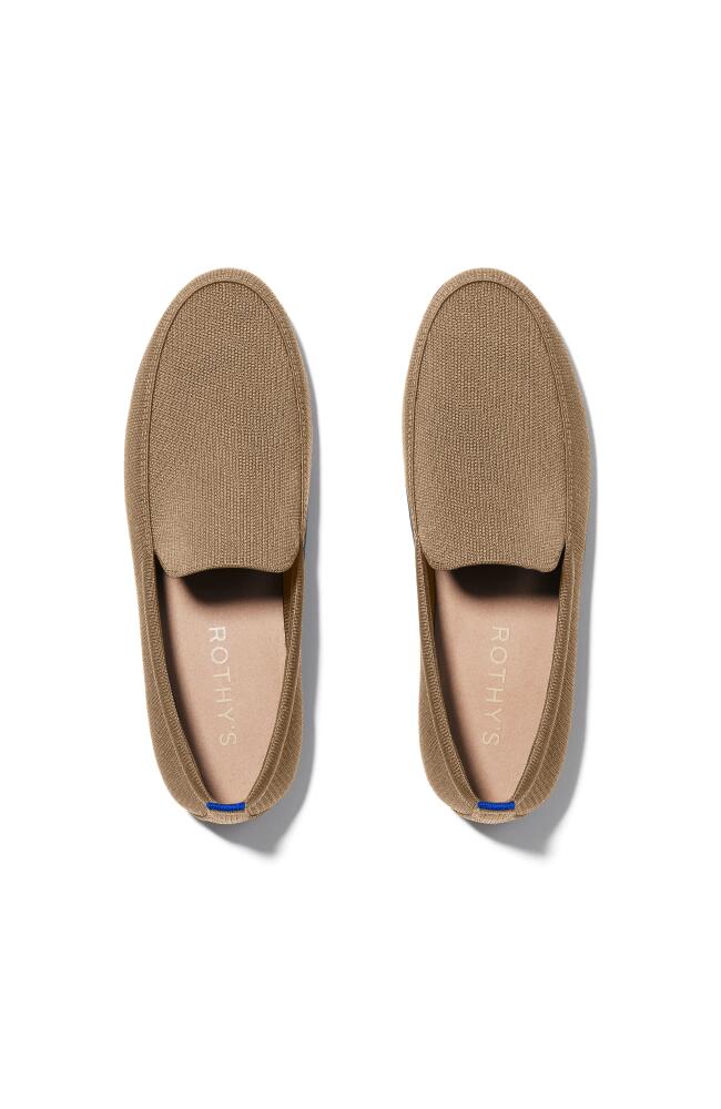 Rothy's The Ravello Loafer in Faded Brown Cover