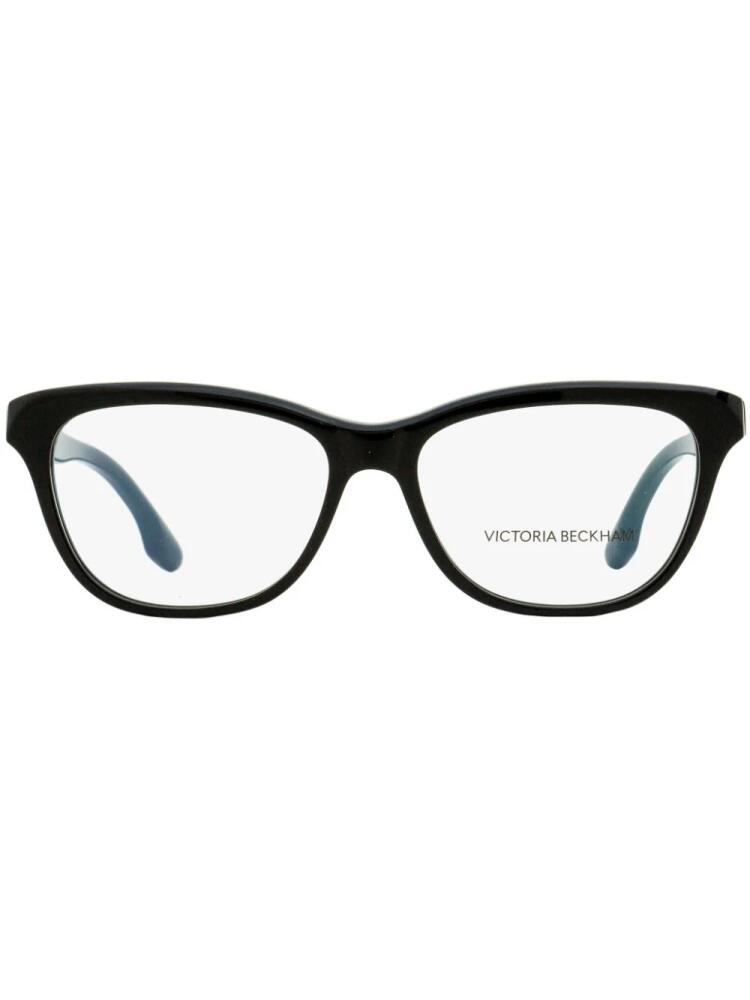 Victoria Beckham Eyewear rectangle-frame glasses - Black Cover