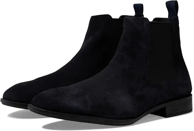 BOSS Colby Chelsea Boot (Dark Blue) Men's Shoes Cover