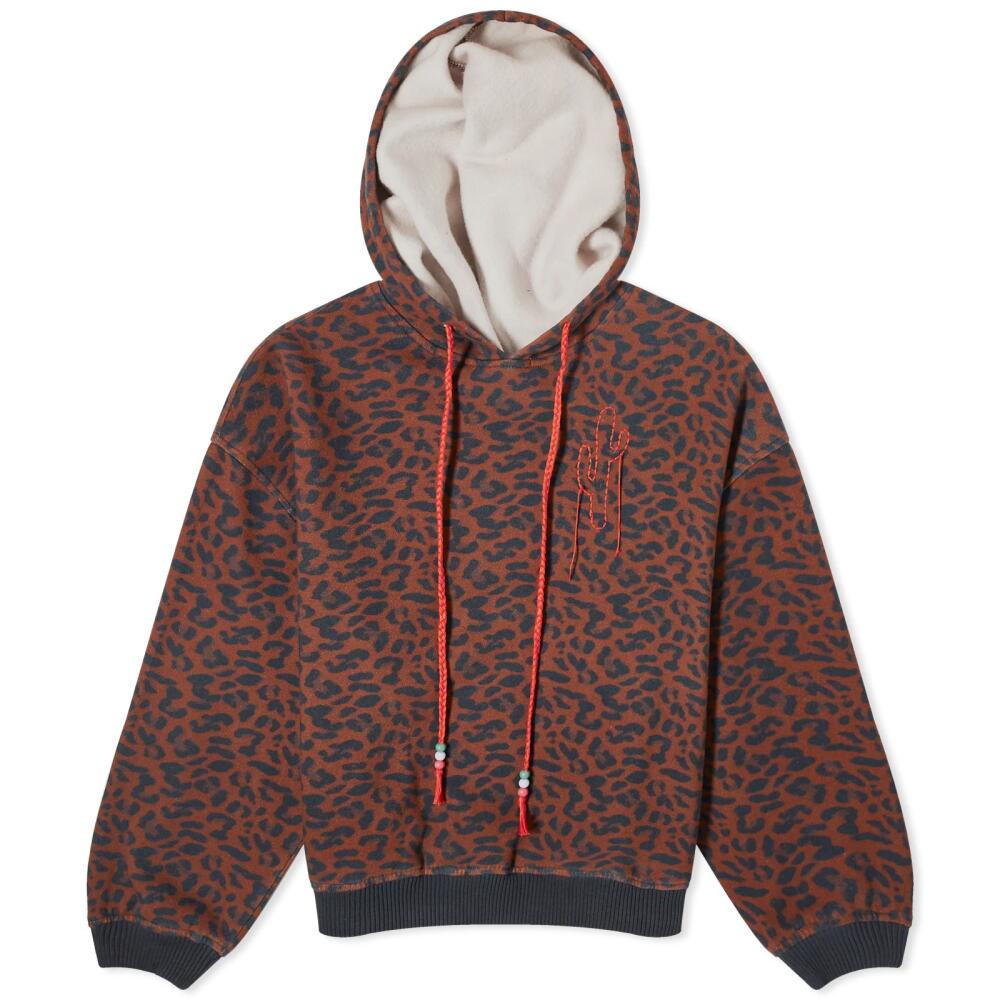 Arizona Love Women's Bandana Print Hoodie in Brown Cover