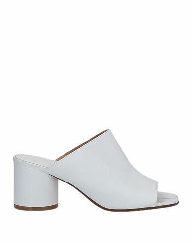 Maison Margiela Woman Sandals White Soft Leather Cover