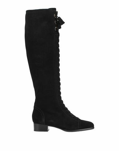 Alberta Ferretti Woman Boot Black Soft Leather Cover