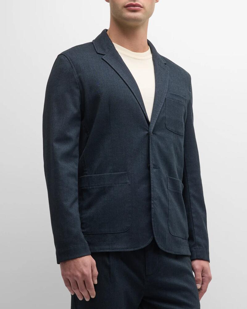 Rails Men's Idris Melange Twill Blazer Cover