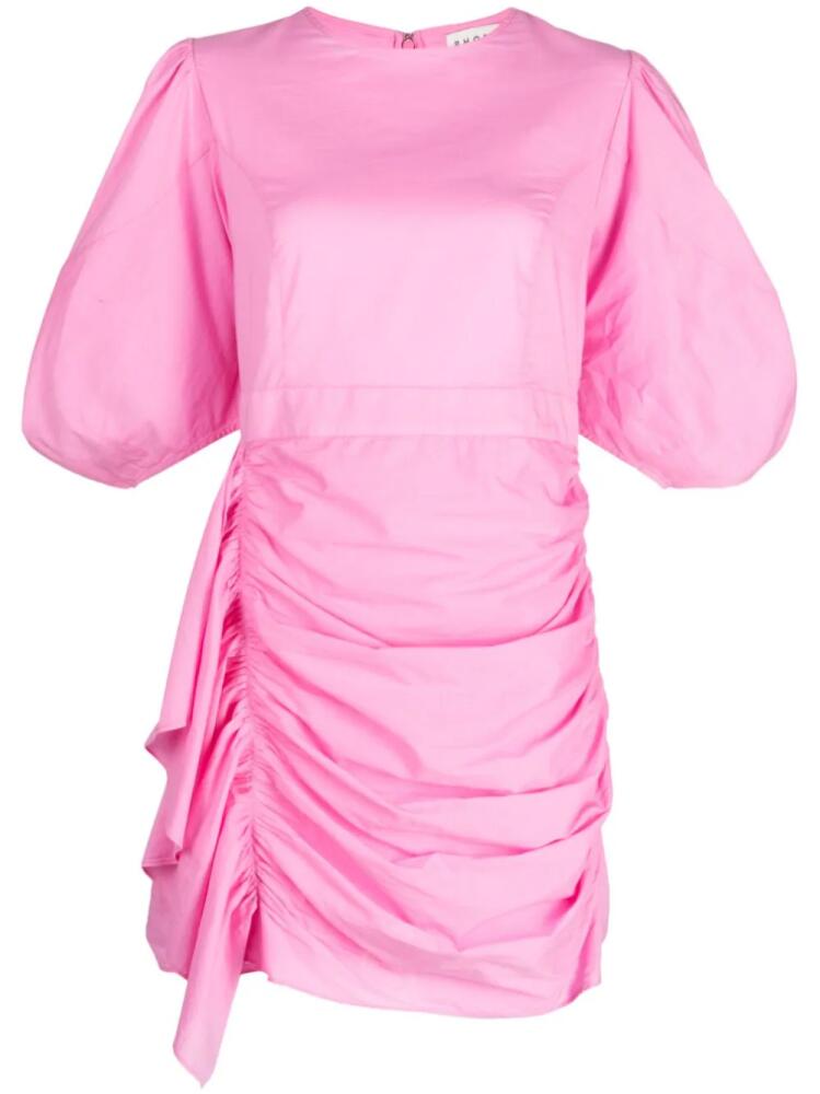 Rhode Pia draped-design dress - Pink Cover