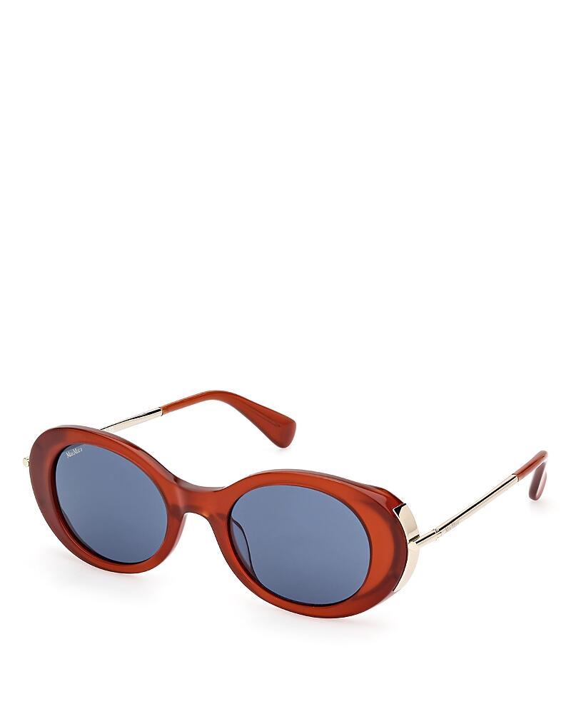 Max Mara Round Acetate Sunglasses, 51mm Cover