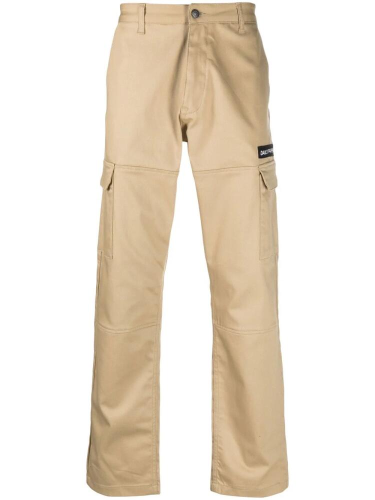 Daily Paper straight-leg cargo pants - Neutrals Cover