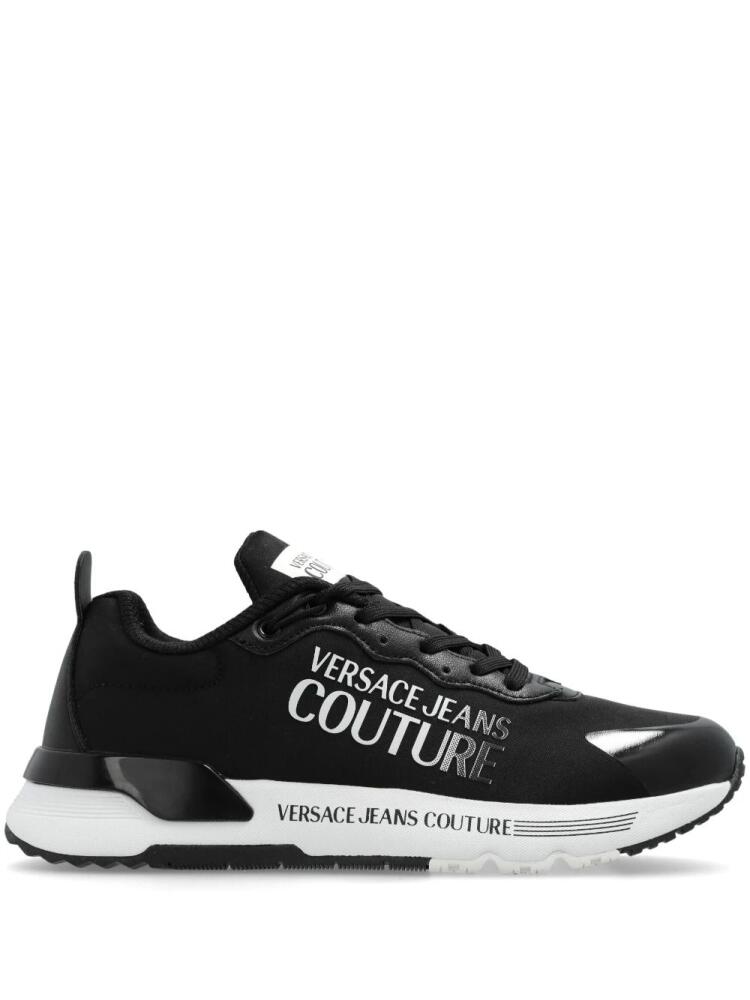 Versace Jeans Couture Dynamic logo-print sneakers - Black Cover