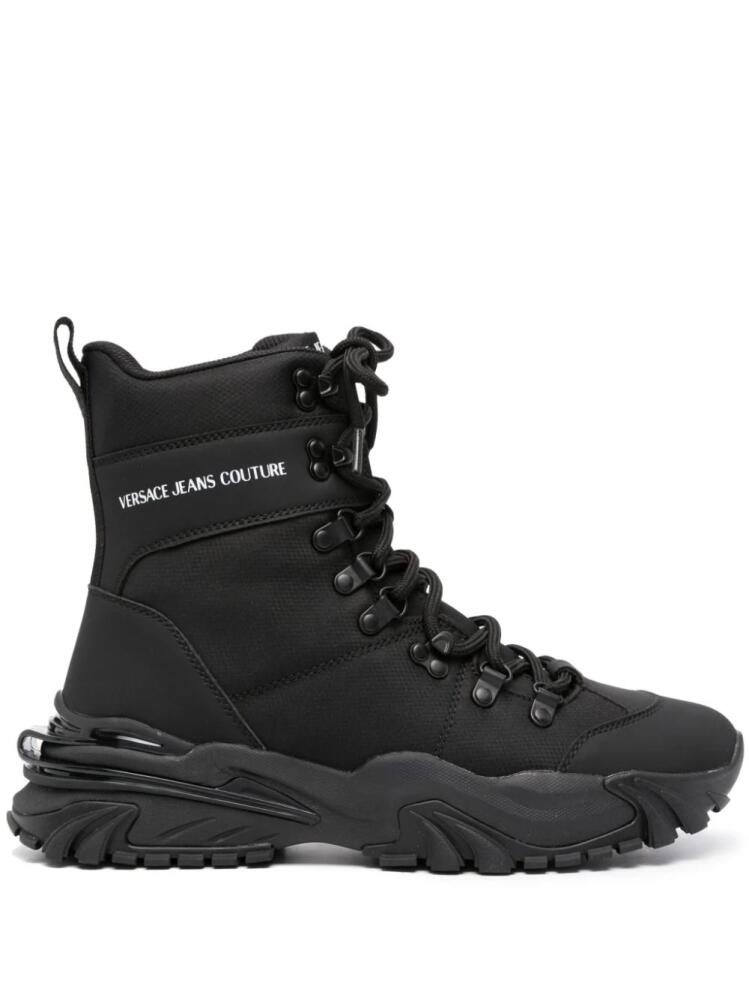 Versace Jeans Couture Trail Trek chunky-sole boots - Black Cover