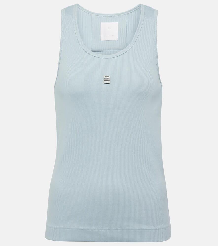 Givenchy 4G ribbed-knit cotton-blend tank top Cover