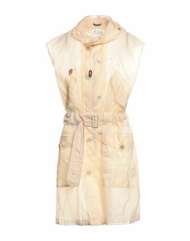 Maison Margiela Woman Overcoat & Trench Coat Beige Polyamide Cover