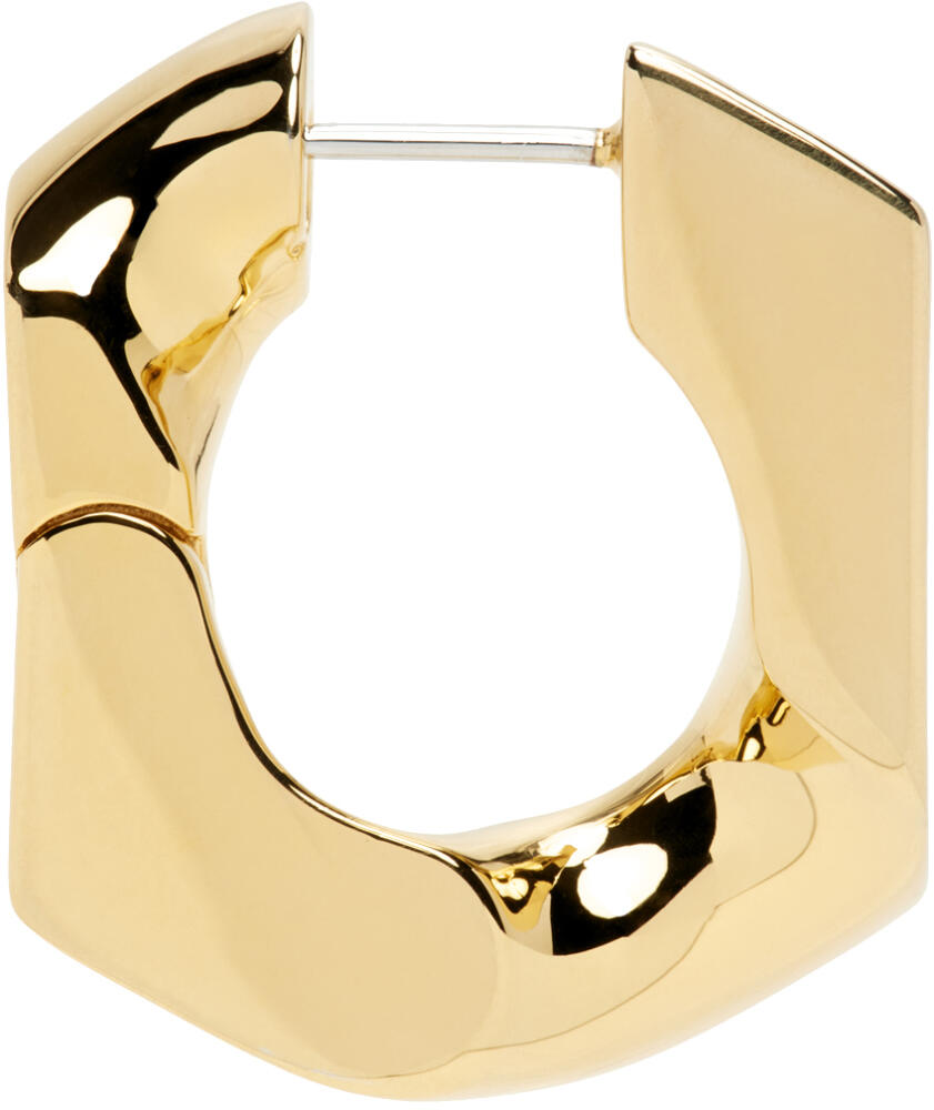 Numbering SSENSE Exclusive Gold #1904 Earring Cover