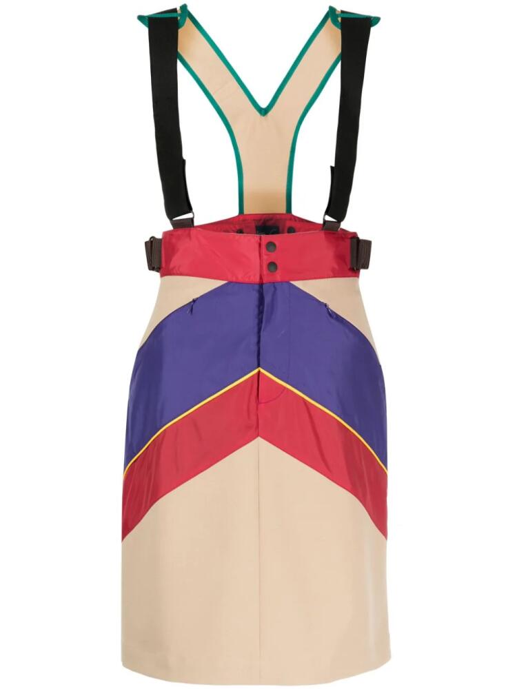 Kolor colour-block dungaree dress - Multicolour Cover