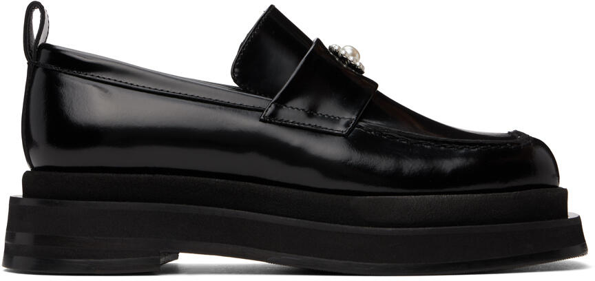 Simone Rocha Black Heart Toe Platform Loafers Cover