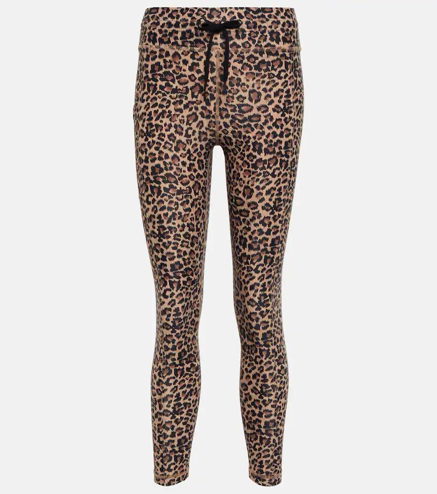 The Upside Ryker leopard-print leggings Cover