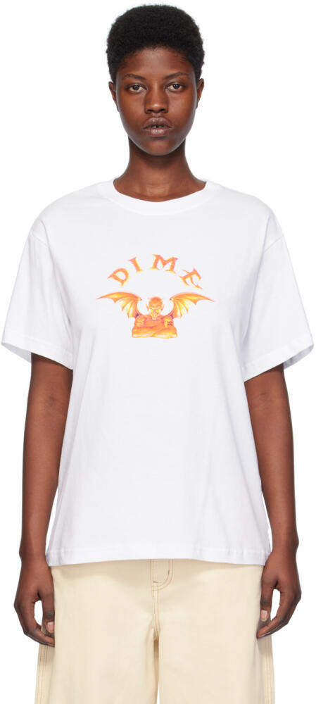 Dime White 'Dime Devil' T-Shirt Cover