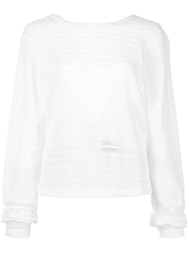 RTA Ruth knitted top - White Cover