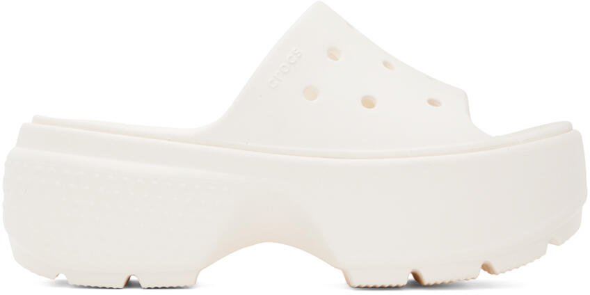 Crocs Off-White Stomp Slides Cover