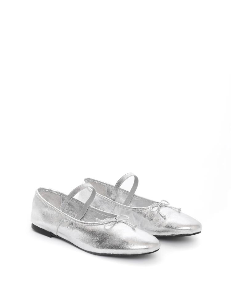 Maguire Betis Ballerina in Metallic Silver Cover