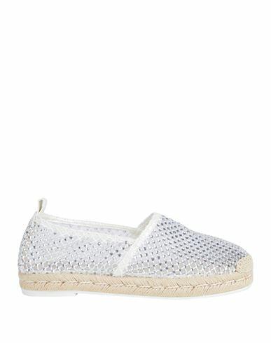 Espadrilles Woman Espadrilles White Textile fibers Cover