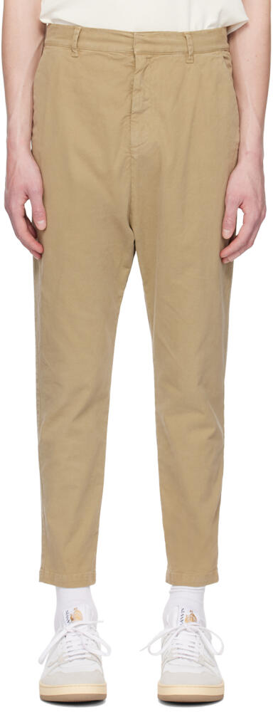 Nili Lotan Khaki Paris Trousers Cover