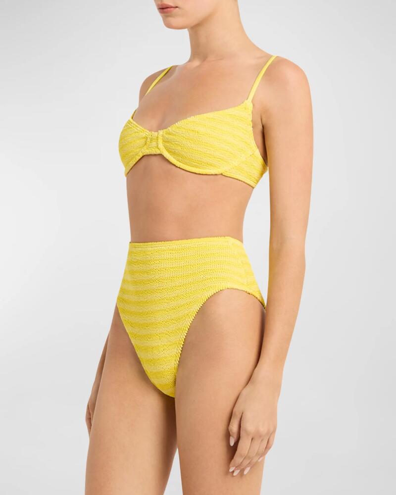 bond-eye swim Limoncello Stripe Palmer Bikini Bottoms Cover