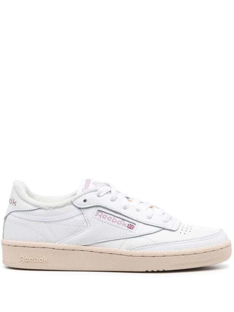 Reebok leather low-top sneakers - White Cover