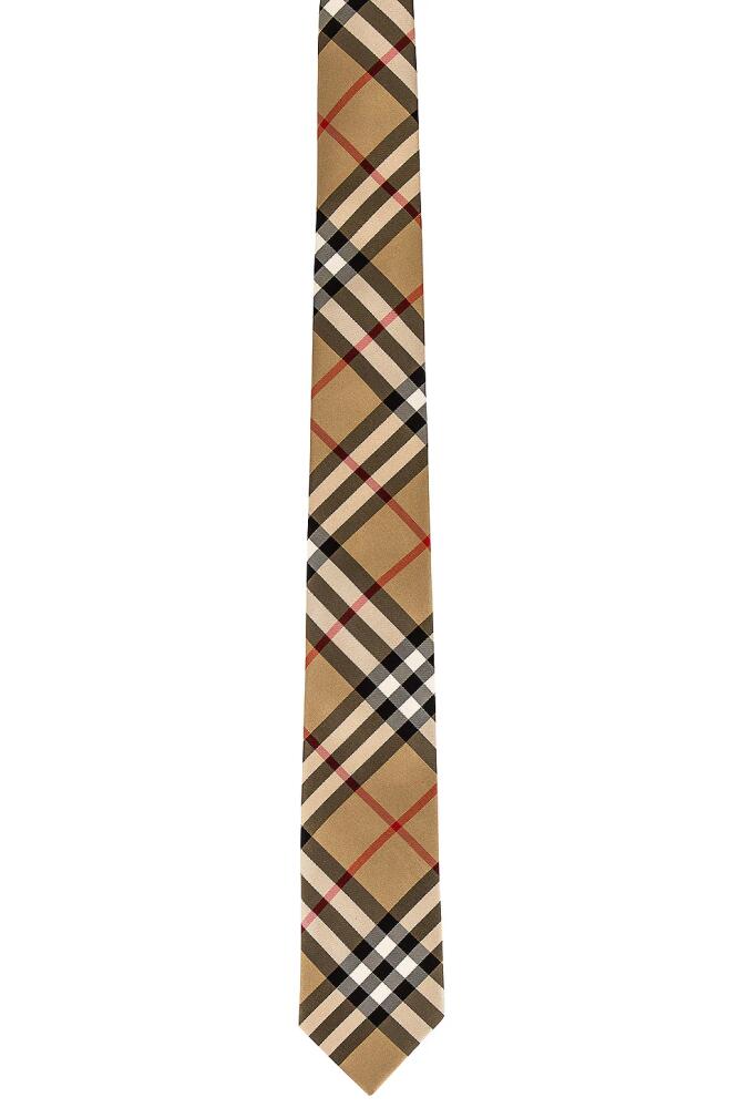 Burberry Check Tie in Cream Cover