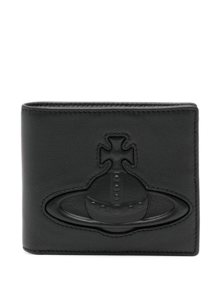 Vivienne Westwood Orb-logo billfold wallet - Black Cover