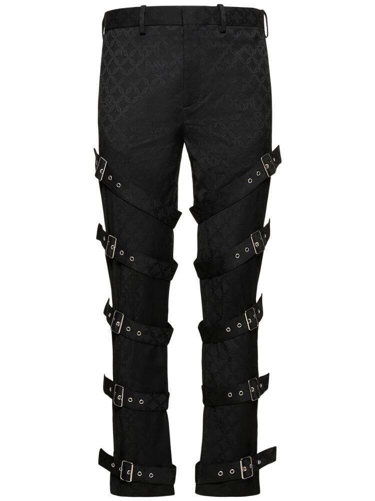 CHARLES JEFFREY LOVERBOY Men's Buckle Pants Cover