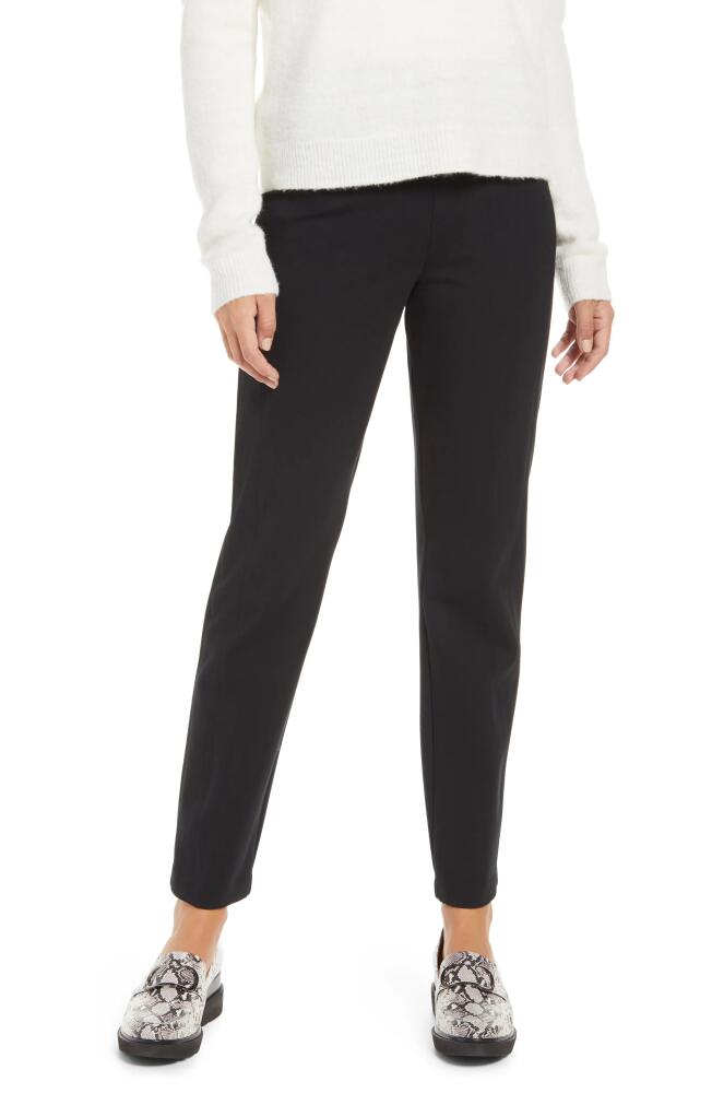 SPANX® High Waist Straight Leg Ponte Pants in Classic Black Cover