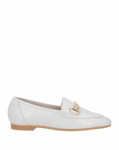 Carlo Pazolini Woman Loafers Off white Soft Leather Cover