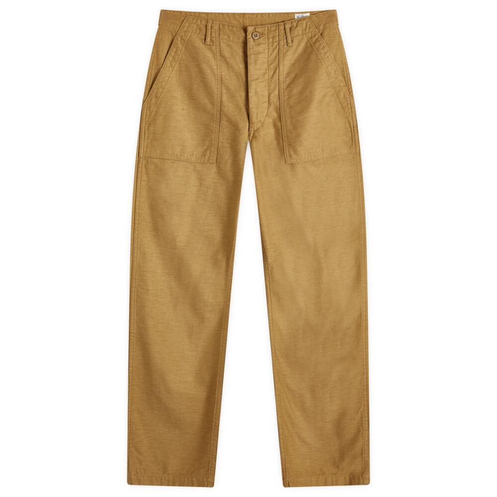 orSlow Men's US Army Fatigue Pant in Khaki Cover