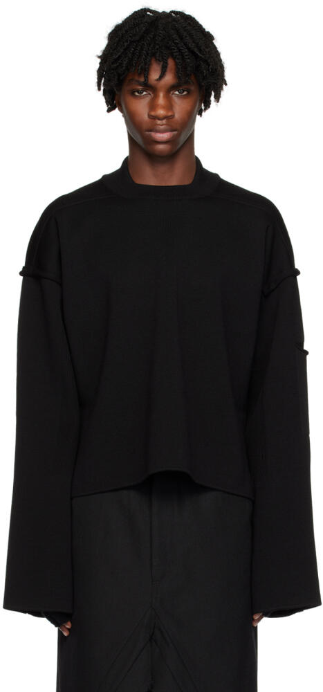 Rick Owens Black Tommy Lupetto Sweater Cover