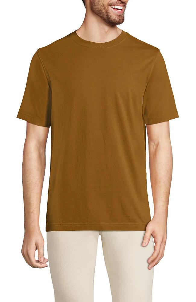 Lands' End Super-T Short Sleeve T-Shirt in Aged Gold Cover