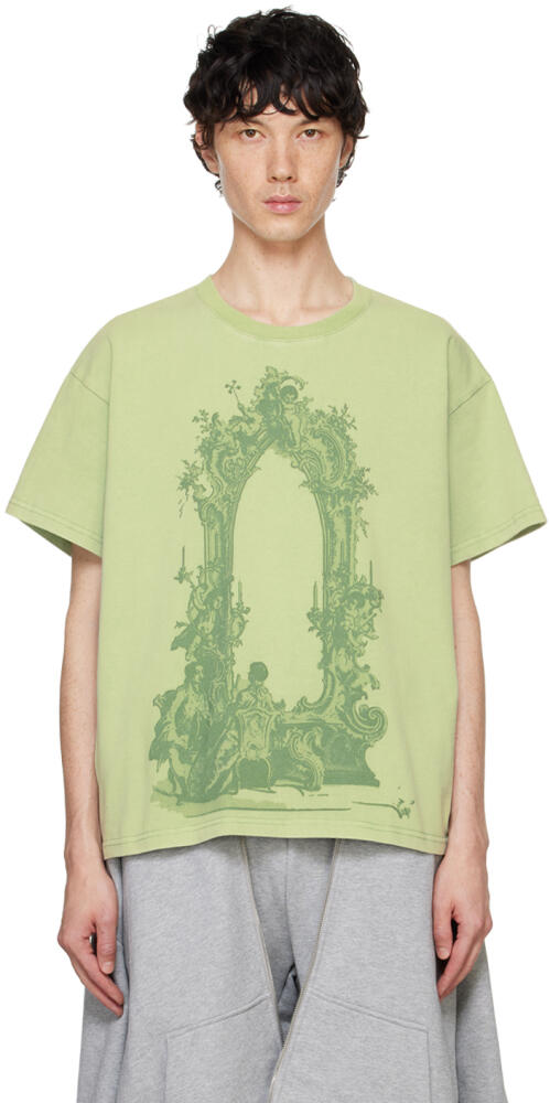 Who Decides War Green Mirror T-shirt Cover