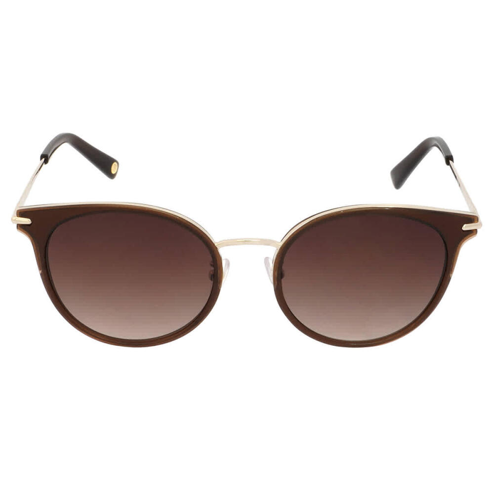 Balmain Brown Gradient Round Unisex Sunglasses Cover