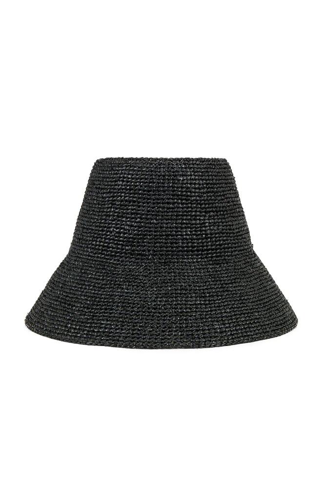 Janessa Leone Felix Bucket Hat in Black Cover