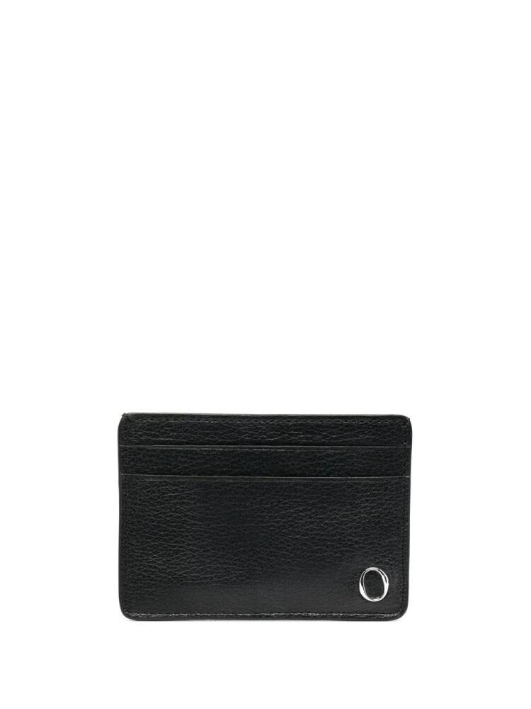 Orciani logo-plaque cardholder - Black Cover