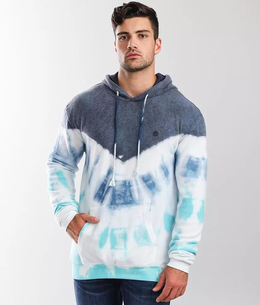 Veece Chevron Tie-Dye Hoodie Cover