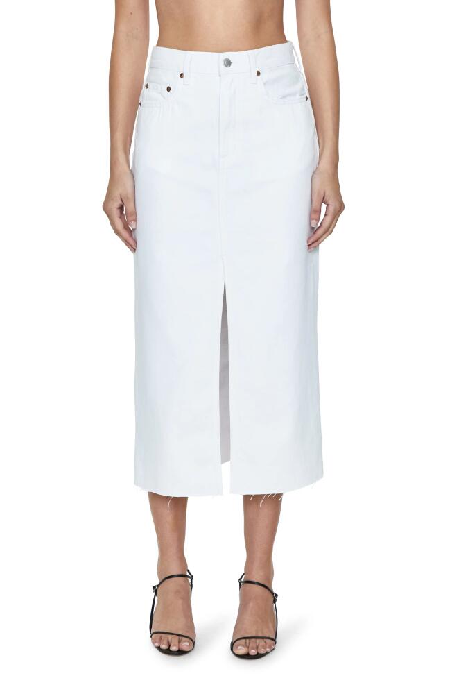 Pistola Alice Denim Skirt in White Cover