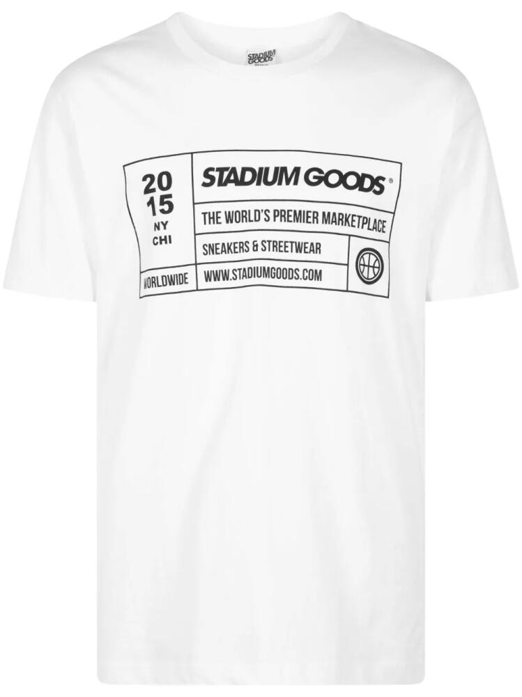 STADIUM GOODS® Shoe Box cotton T-shirt - White Cover