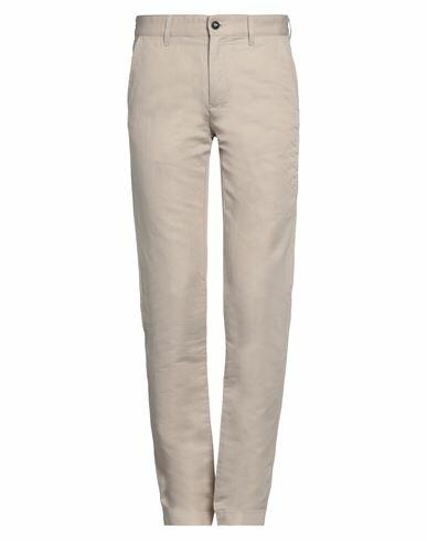 Belstaff Man Pants Beige Linen, Cotton Cover