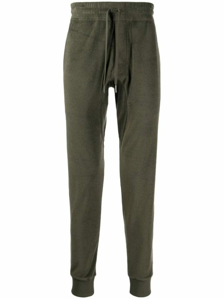 TOM FORD drawstring-waist track pants - Green Cover