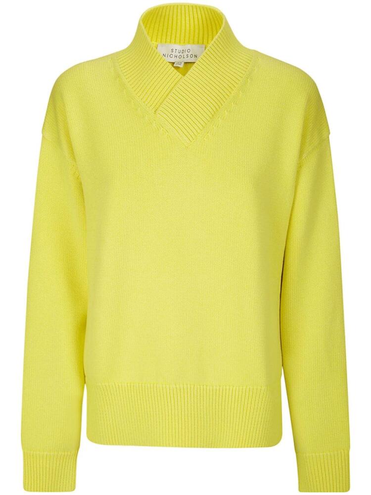 Studio Nicholson Nohwe jumper - Yellow Cover