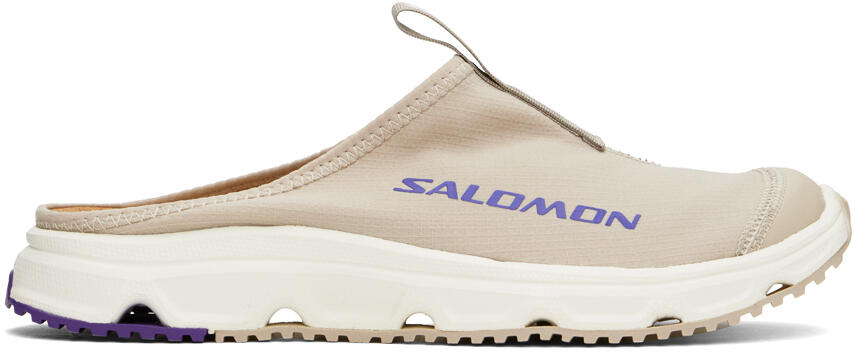 Salomon Beige & Brown RX Slide 3.0 Slippers Cover