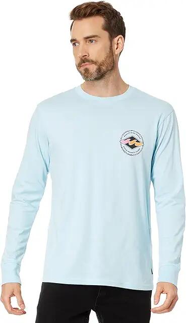 Billabong Rotor Diamond Long Sleeve Graphic Tee (Coastal Blue) Men's Clothing Cover